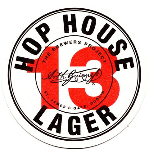 dublin l-irl guinness guinness hop 1a (rund185-hop house-schwarzrot)